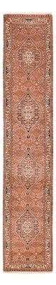 Loper Perzisch tapijt - Bijar - 340 x 67 cm - oranje