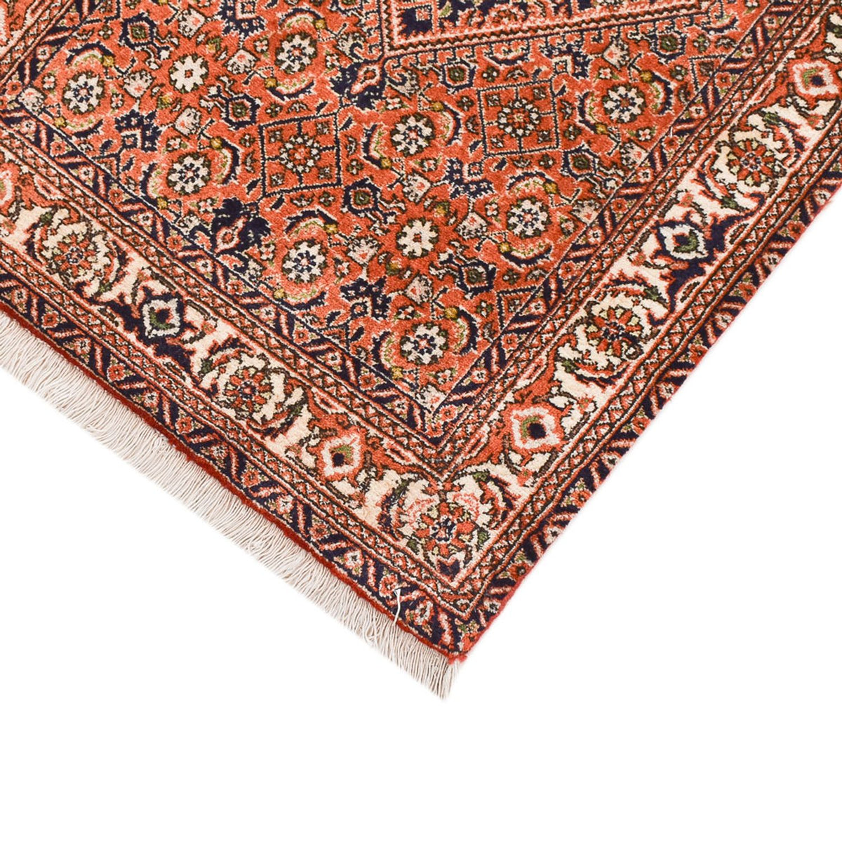 Loper Perzisch tapijt - Bijar - 340 x 67 cm - oranje