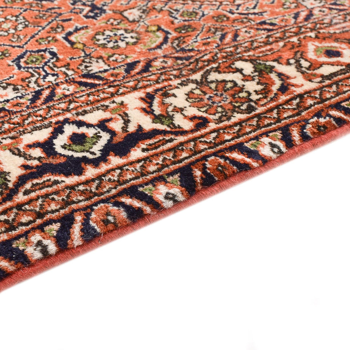 Loper Perzisch tapijt - Bijar - 340 x 67 cm - oranje