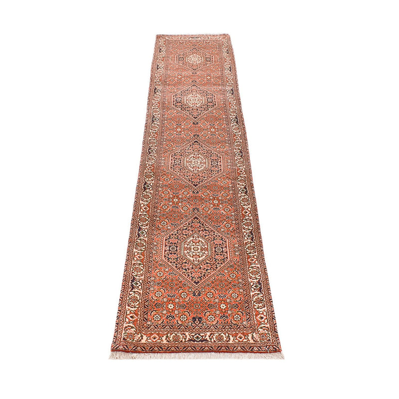 Loper Perzisch tapijt - Bijar - 340 x 67 cm - oranje