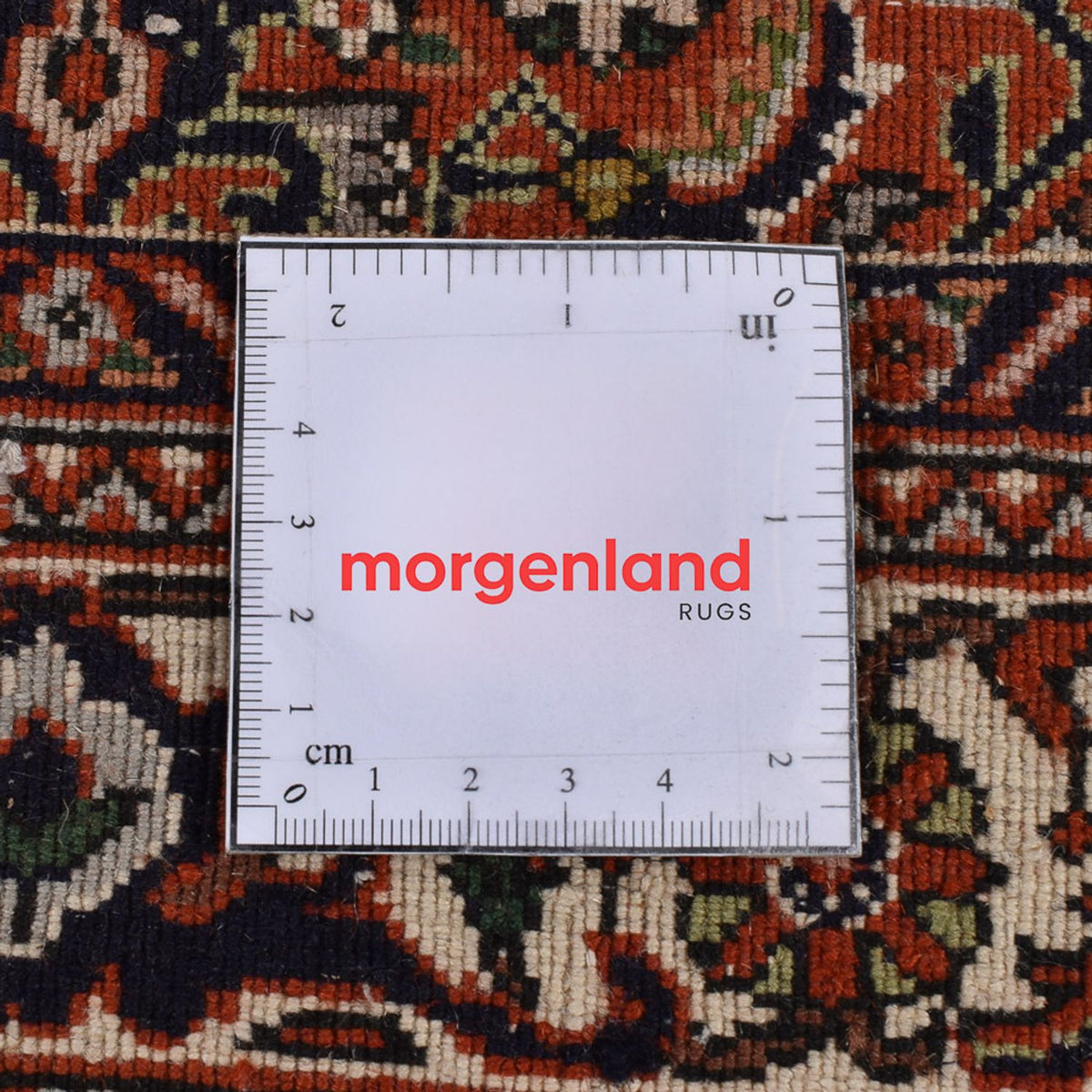 Loper Perzisch tapijt - Bijar - 340 x 67 cm - oranje