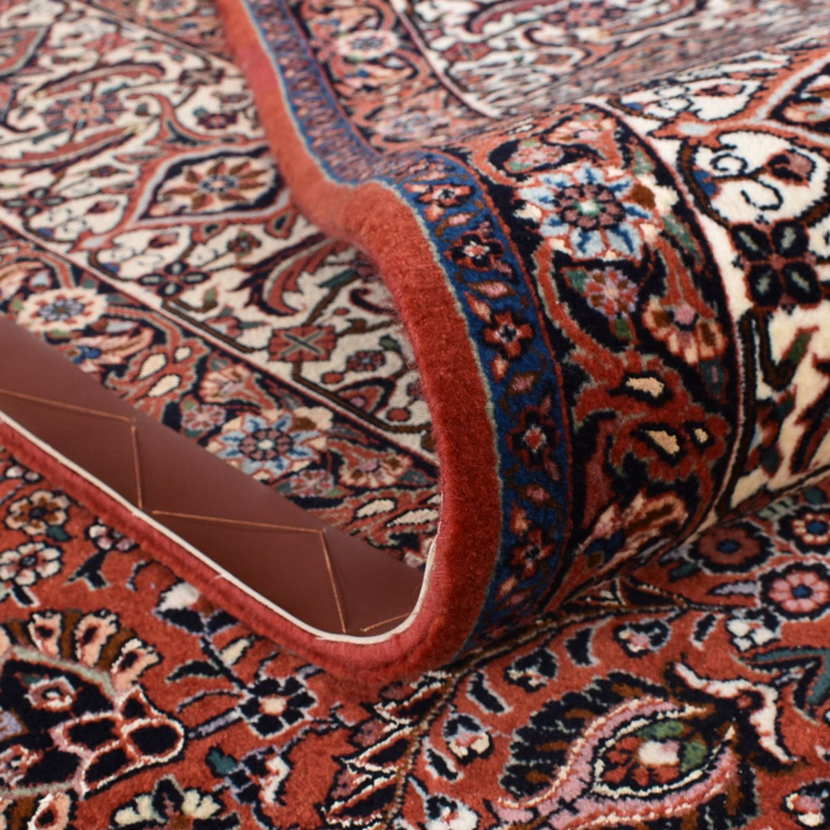 Perzisch tapijt - Bijar - 410 x 310 cm - licht rood