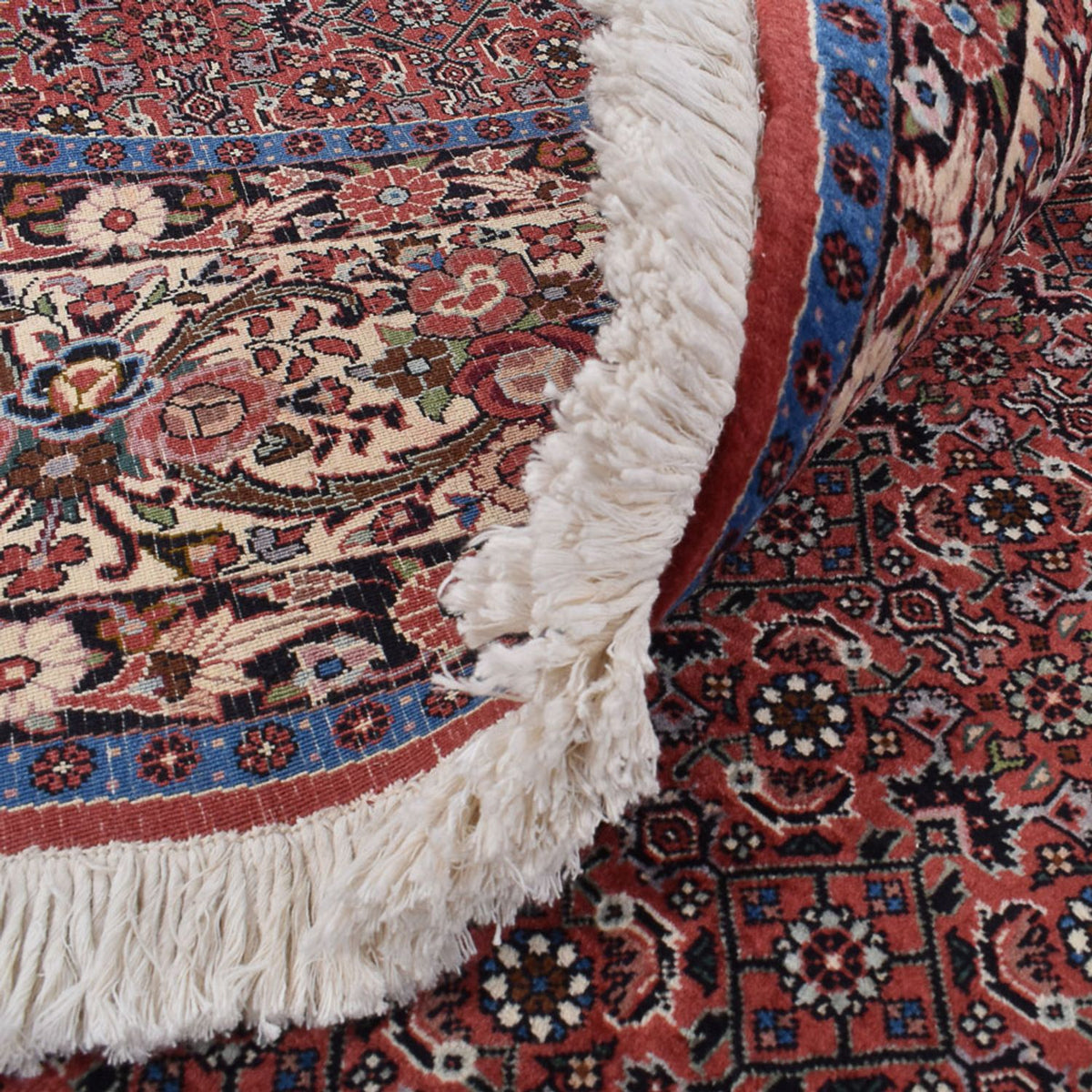 Perzisch tapijt - Bijar rond  - 300 x 300 cm - roest