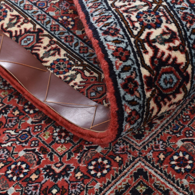 Loper Perzisch tapijt - Bijar - 402 x 76 cm - bruin