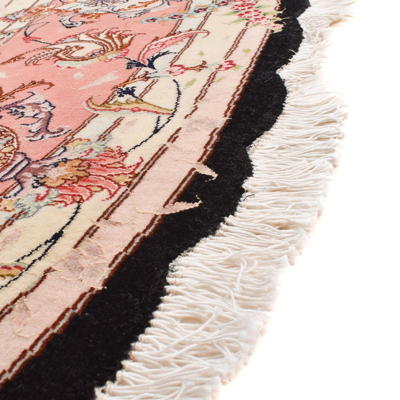 Perzisch tapijt - Tabriz - Premium rond  - 250 x 250 cm - veelkleurig