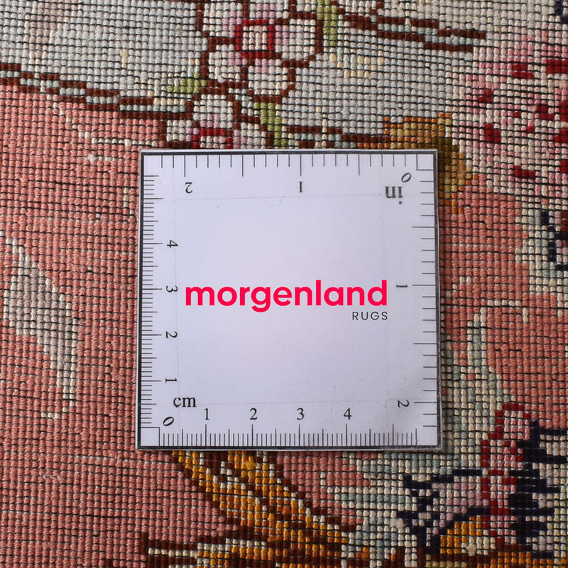 Perzisch tapijt - Tabriz - Premium rond  - 250 x 250 cm - veelkleurig