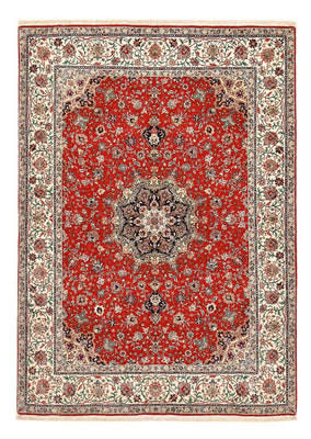 Perzisch tapijt - Tabriz - Premium - 213 x 150 cm - rood
