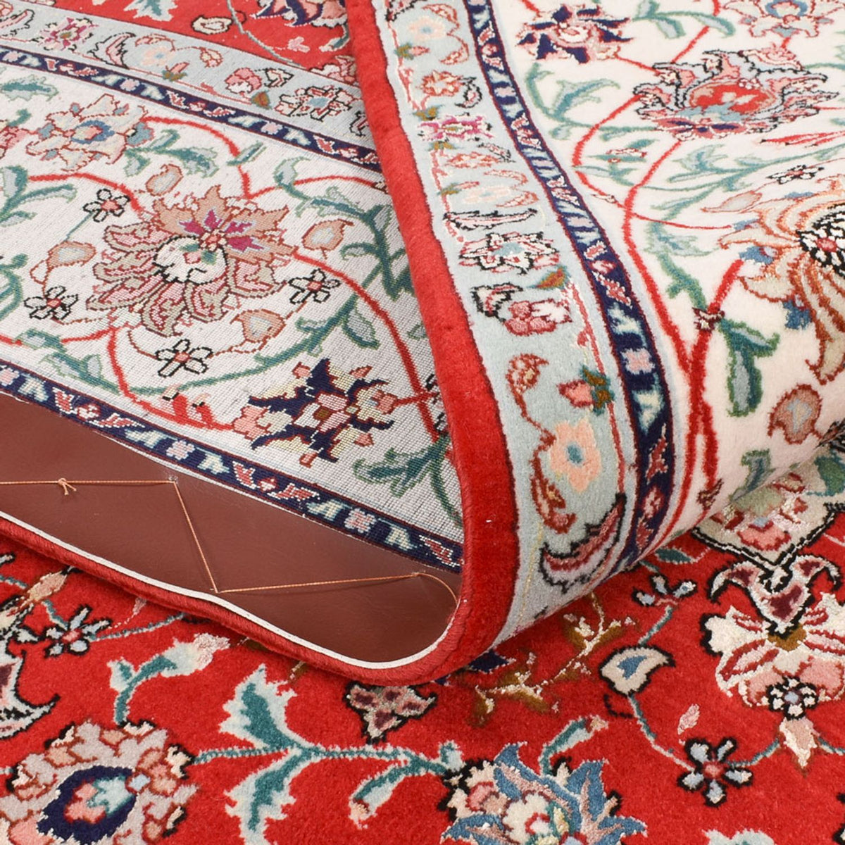 Perzisch tapijt - Tabriz - Premium - 213 x 150 cm - rood