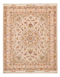 Perzisch tapijt - Tabriz - Royal - 203 x 150 cm - beige