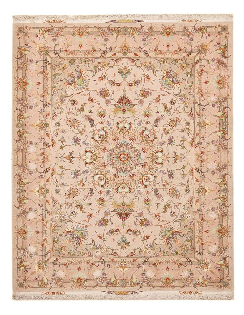 Perzisch tapijt - Tabriz - Royal - 203 x 150 cm - beige