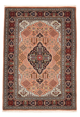 Perzisch tapijt - Tabriz - Royal - 147 x 103 cm - licht rood