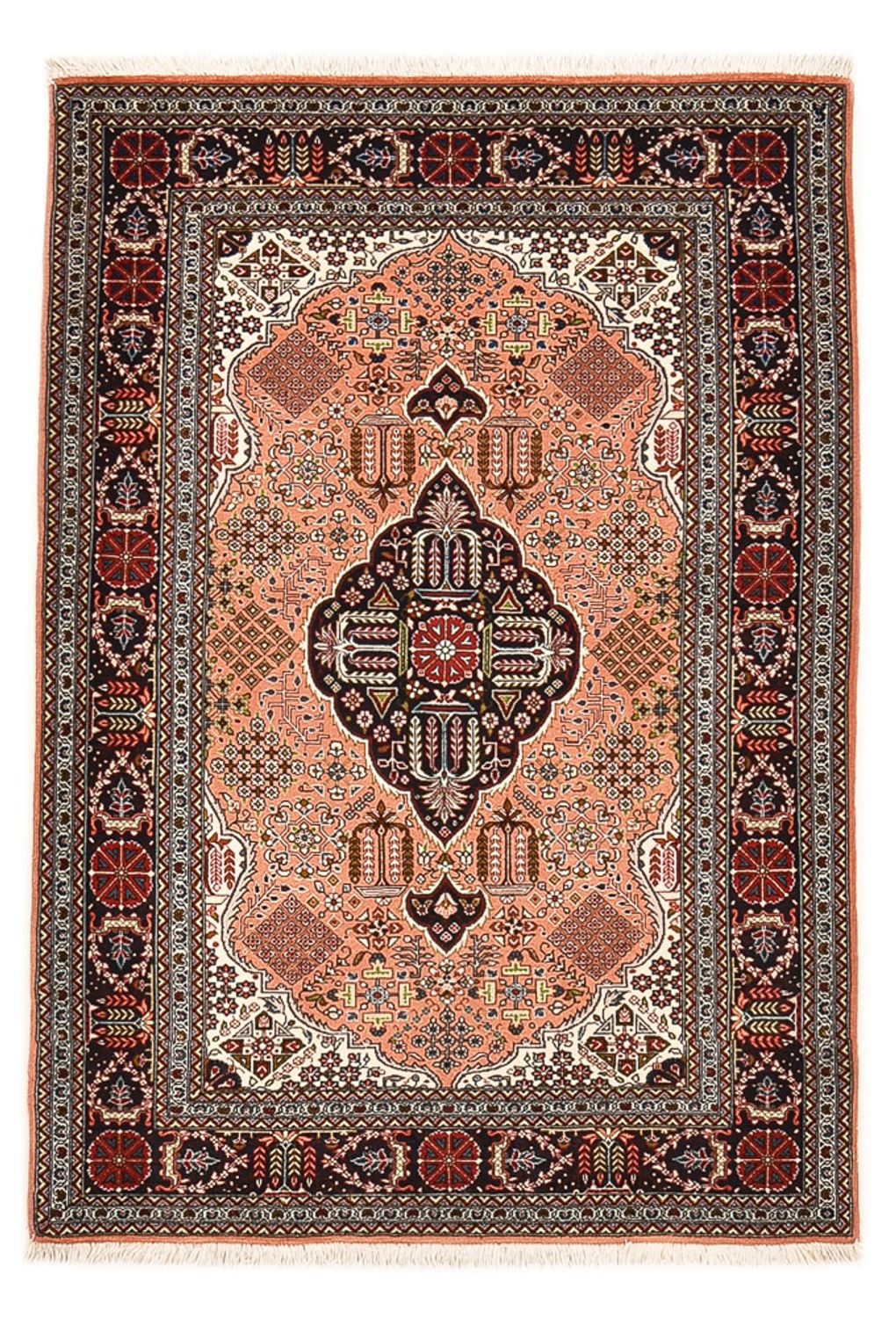 Perzisch tapijt - Tabriz - Royal - 147 x 103 cm - licht rood