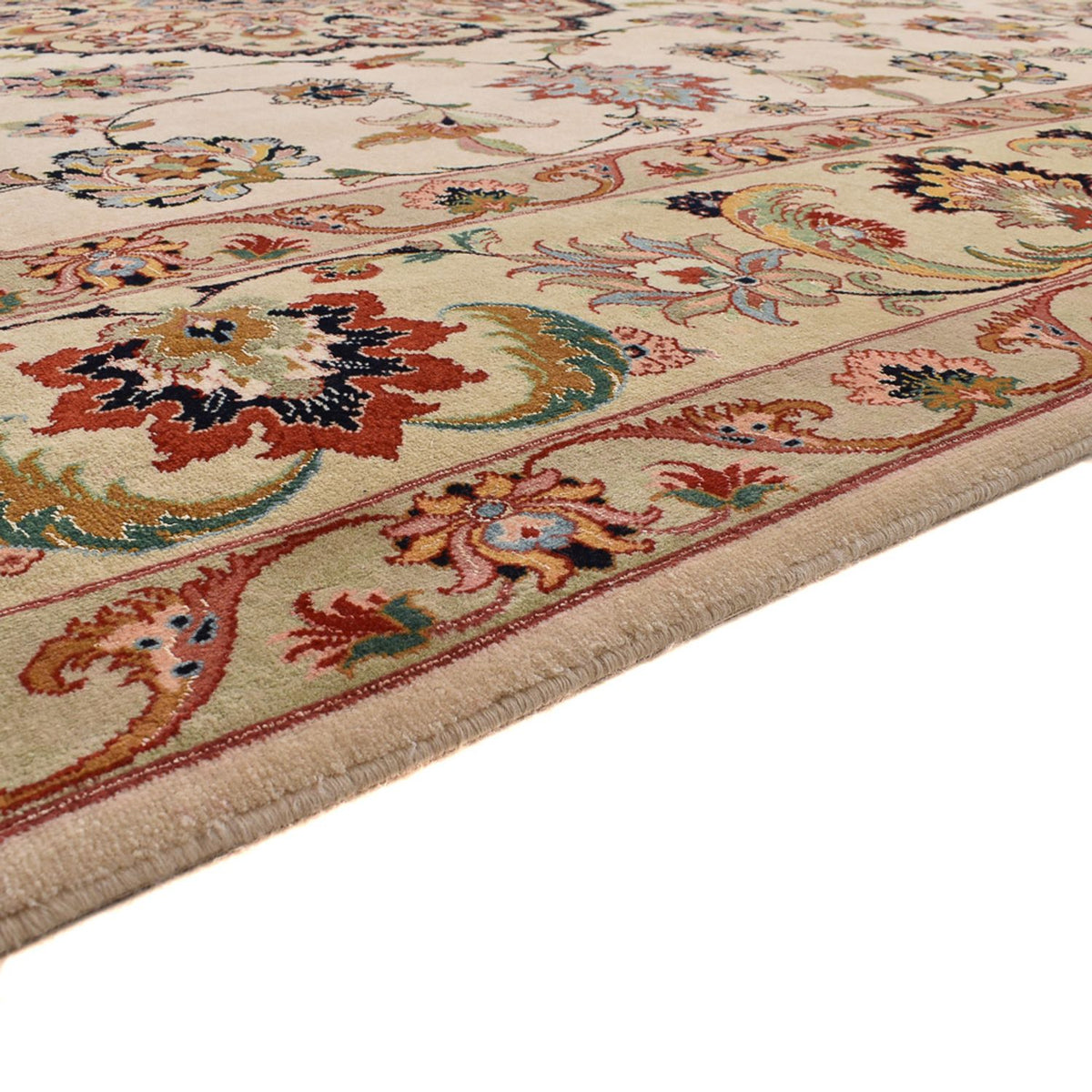 Perzisch tapijt - Tabriz - Royal - 365 x 263 cm - beige