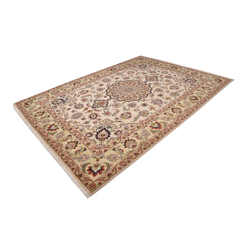 Perzisch tapijt - Tabriz - Royal - 365 x 263 cm - beige