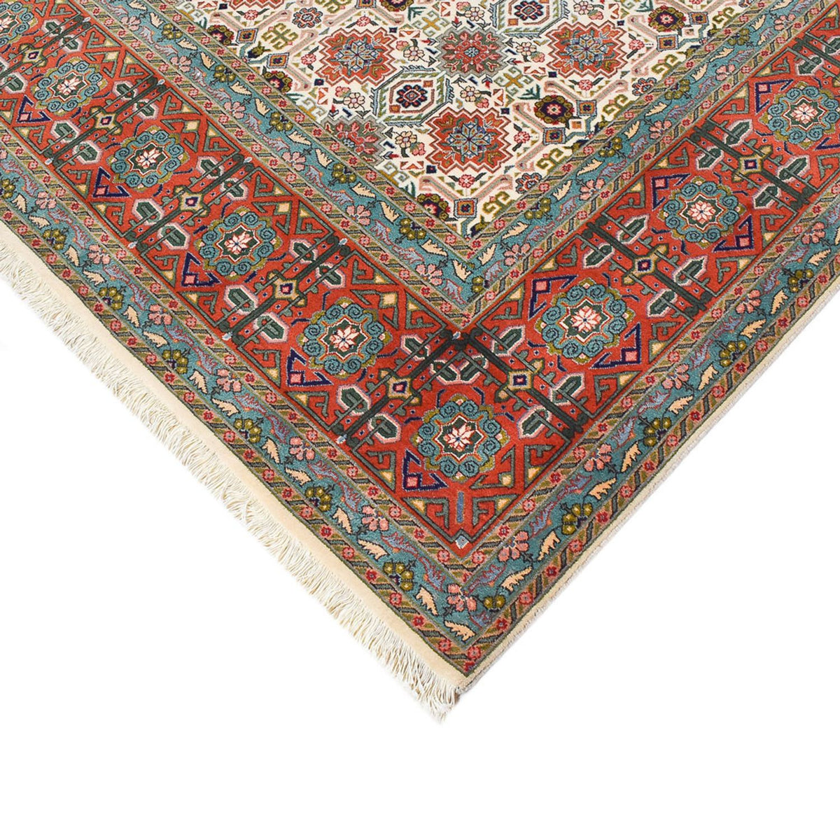 Perzisch tapijt - Tabriz - Royal - 395 x 305 cm - veelkleurig