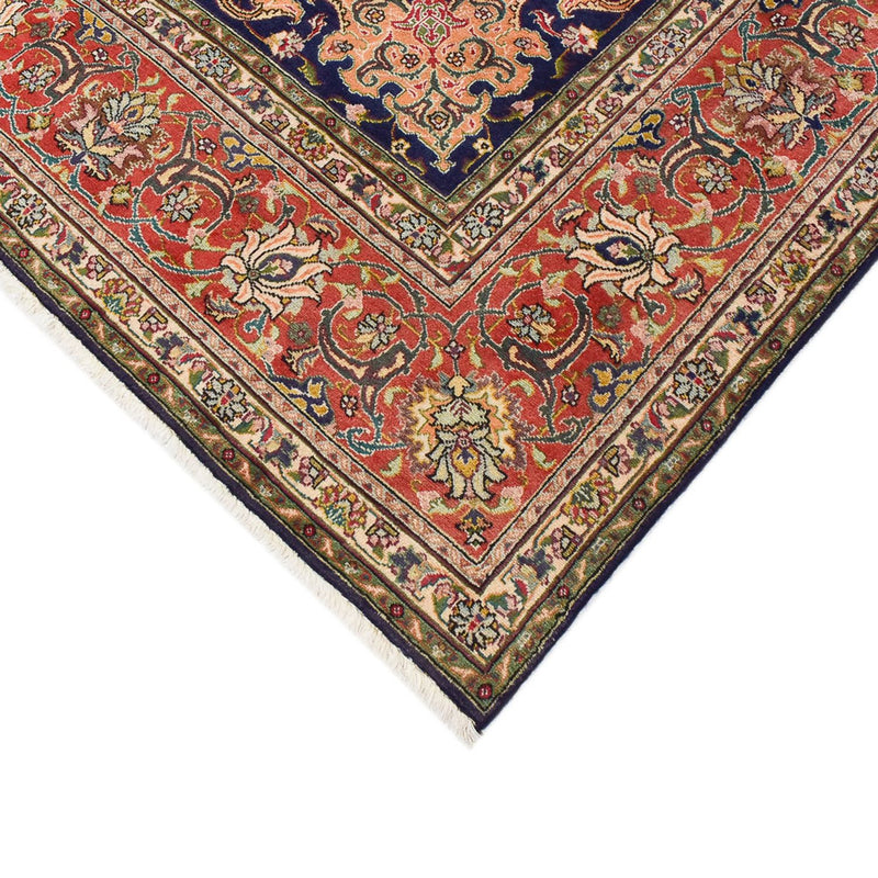 Perzisch tapijt - Tabriz - Royal - 402 x 303 cm - donkerblauw