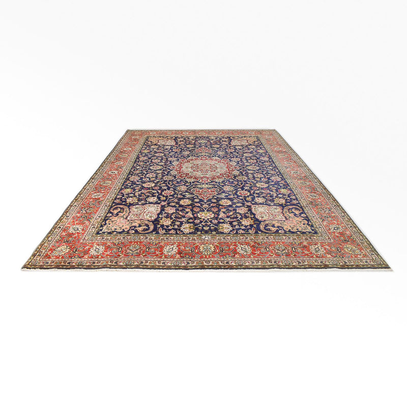 Perzisch tapijt - Tabriz - Royal - 402 x 303 cm - donkerblauw
