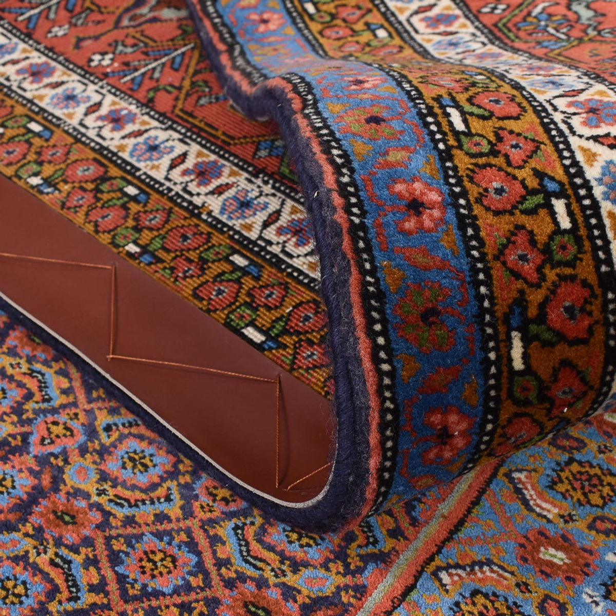 Gabbeh Tapijt - Kashkuli Perzisch - 304 x 206 cm - donkerrood