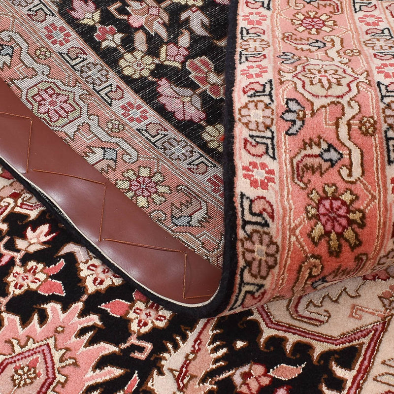 Loper Perzisch tapijt - Tabriz - Premium - 350 x 91 cm - donkerblauw