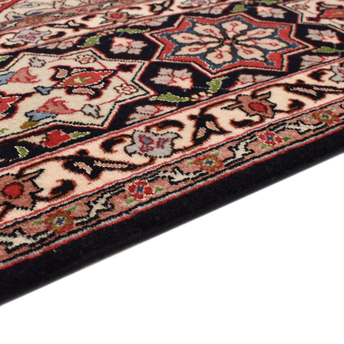 Perzisch tapijt - Tabriz - Royal - 250 x 202 cm - donker beige