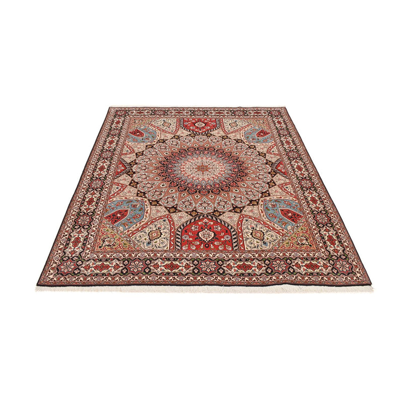 Perzisch tapijt - Tabriz - Royal - 250 x 202 cm - donker beige