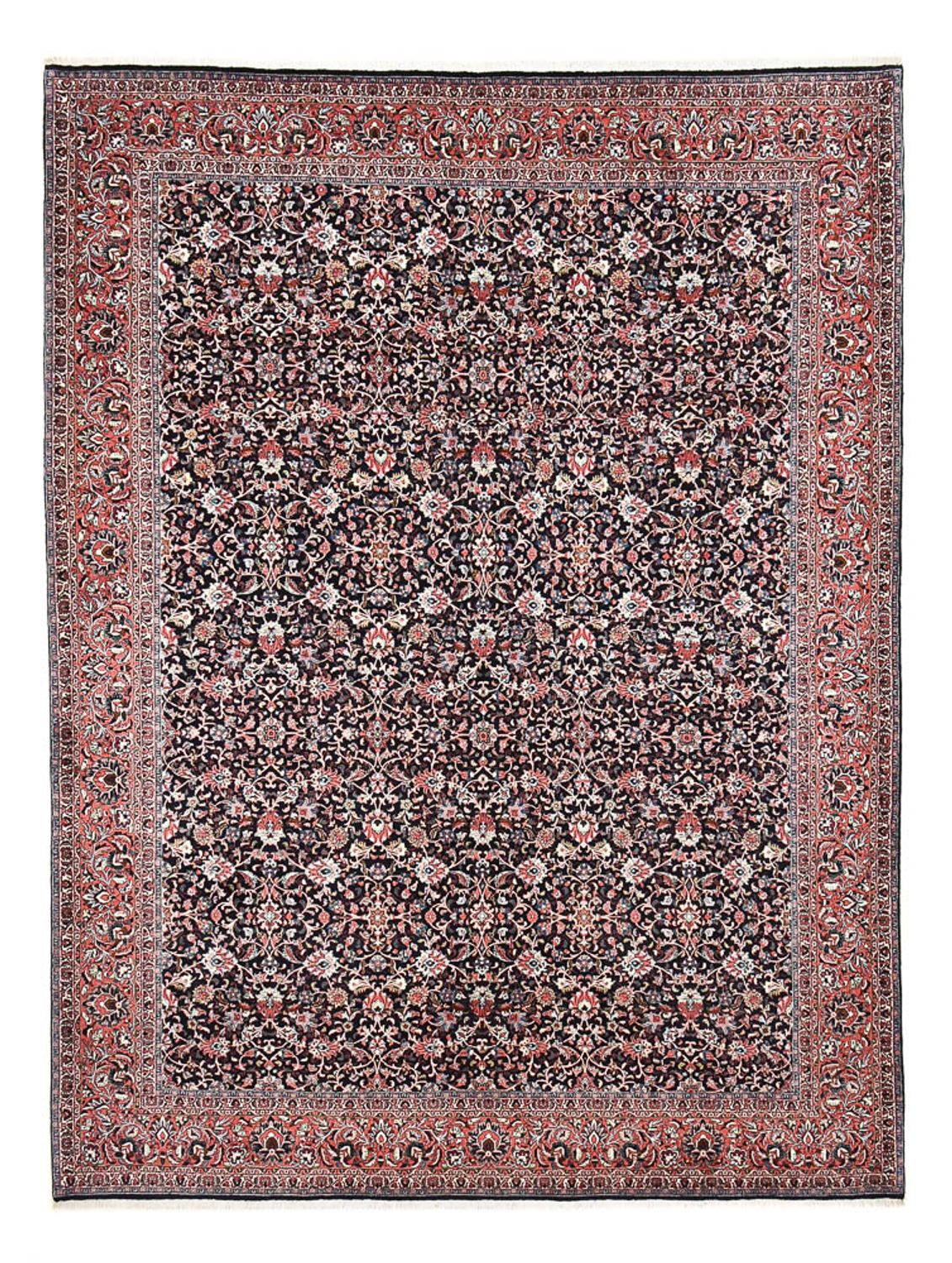 Perzisch tapijt - Bijar - 396 x 300 cm - donkerbruin