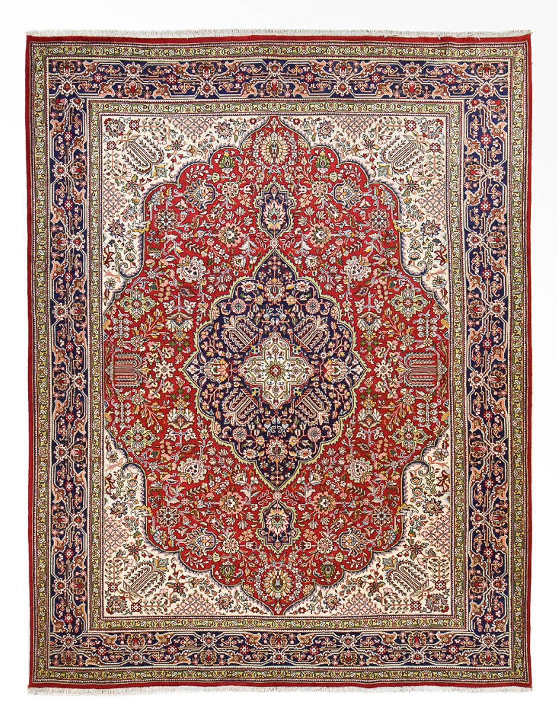 Perzisch tapijt - Tabriz - Royal - 392 x 298 cm - roest