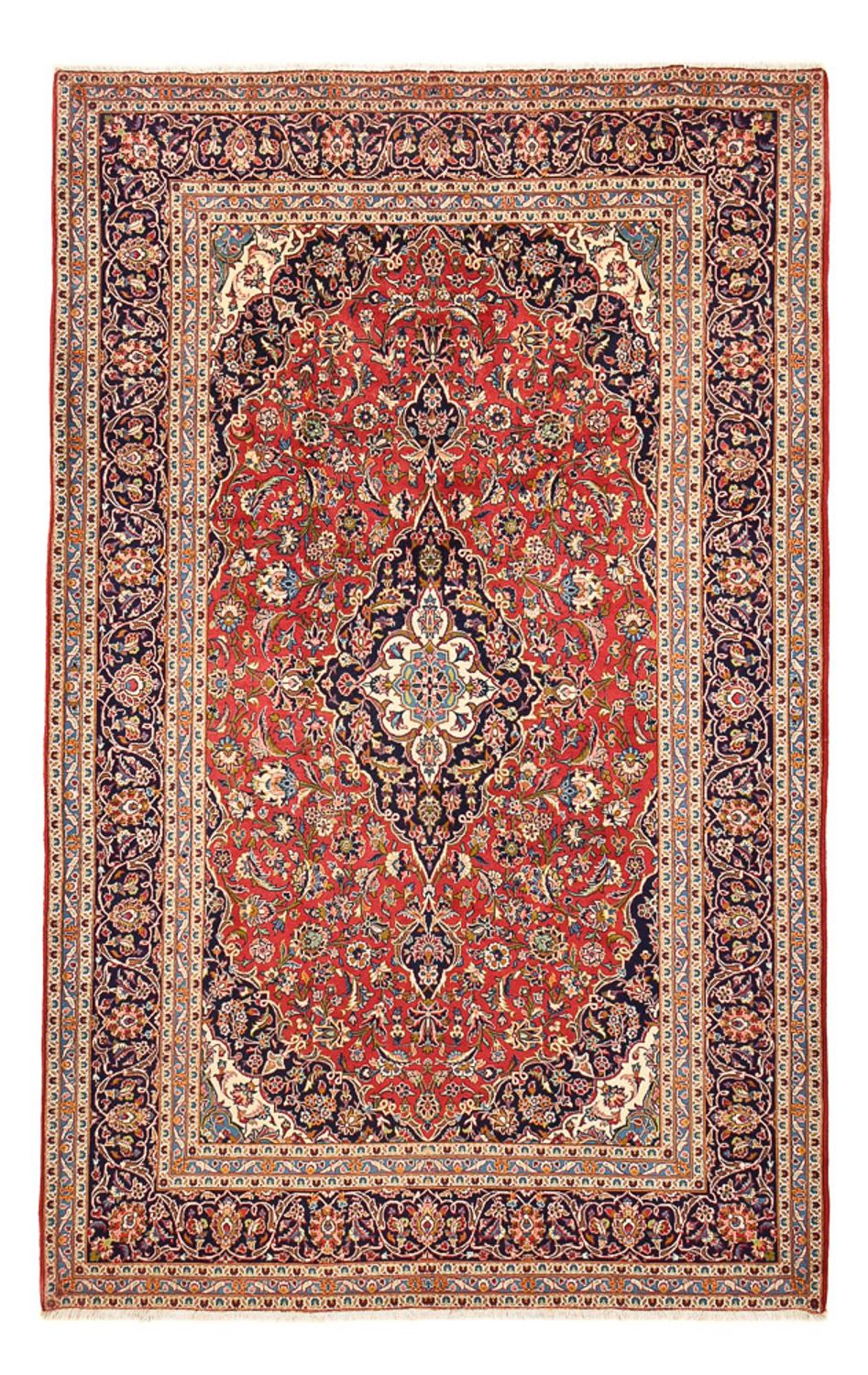 Perzisch tapijt - Keshan - 402 x 248 cm - rood