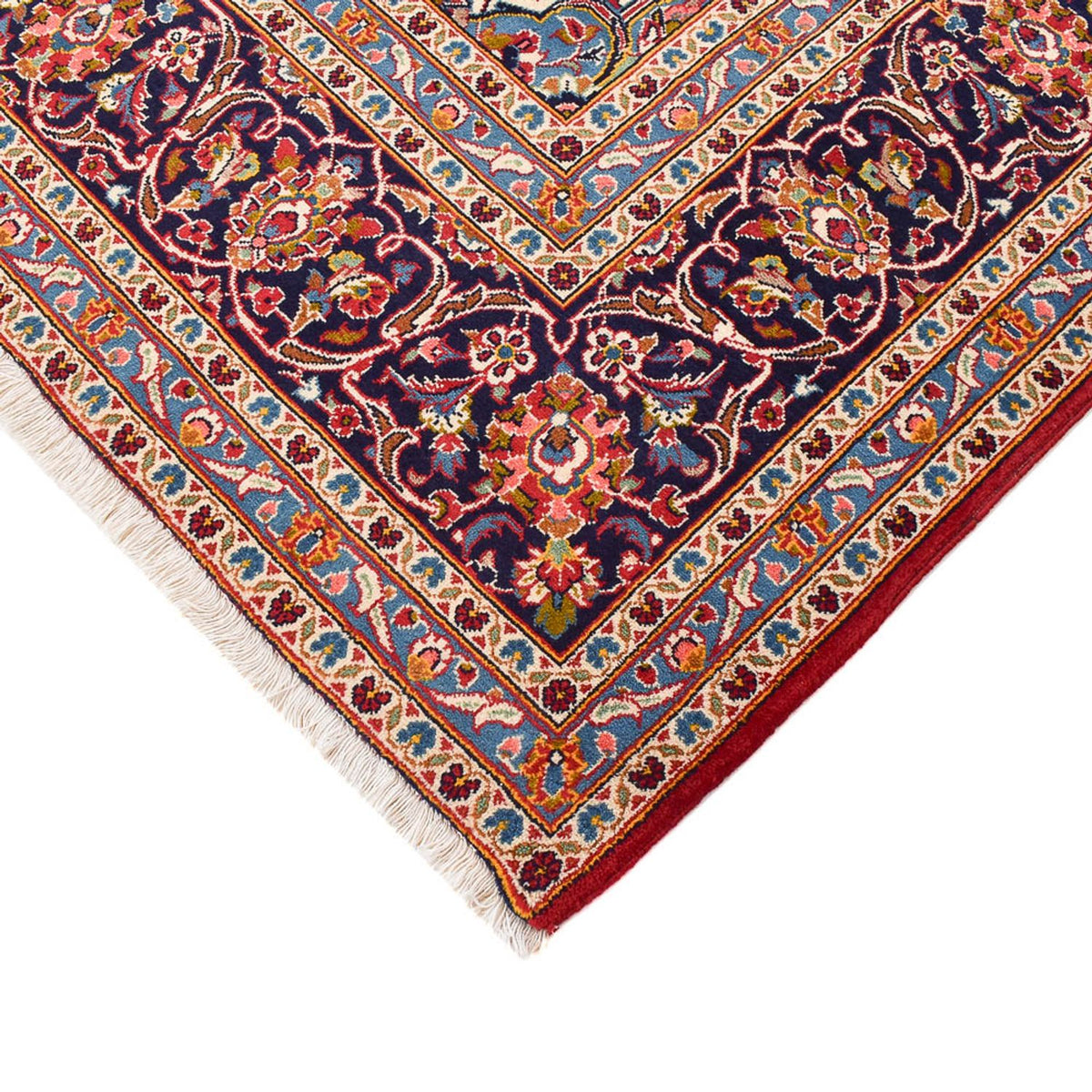 Perzisch tapijt - Keshan - 402 x 248 cm - rood