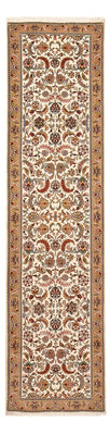Loper Perzisch tapijt - Tabriz - Premium - 307 x 79 cm - karamel