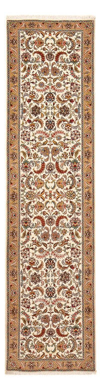 Loper Perzisch tapijt - Tabriz - Premium - 307 x 79 cm - karamel