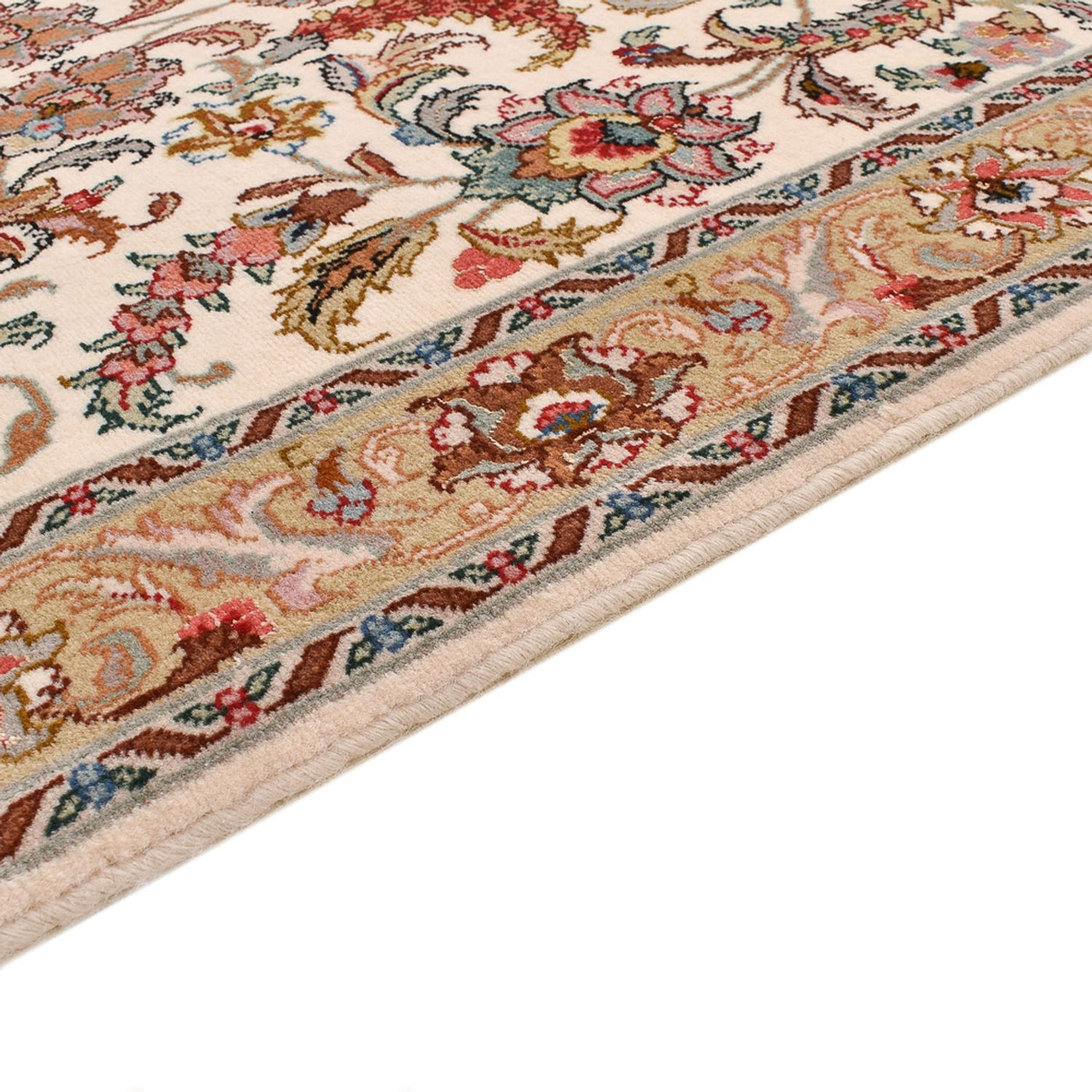 Tabriz - 60 Raj Tapijt 307x79cm - Perzisch tapijt