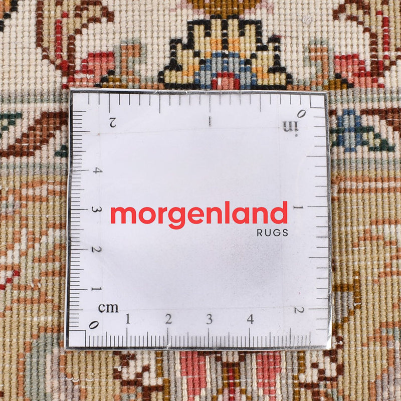 Loper Perzisch tapijt - Tabriz - Premium - 307 x 79 cm - karamel