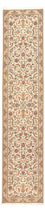 Loper Perzisch tapijt - Tabriz - Royal - 405 x 84 cm - beige
