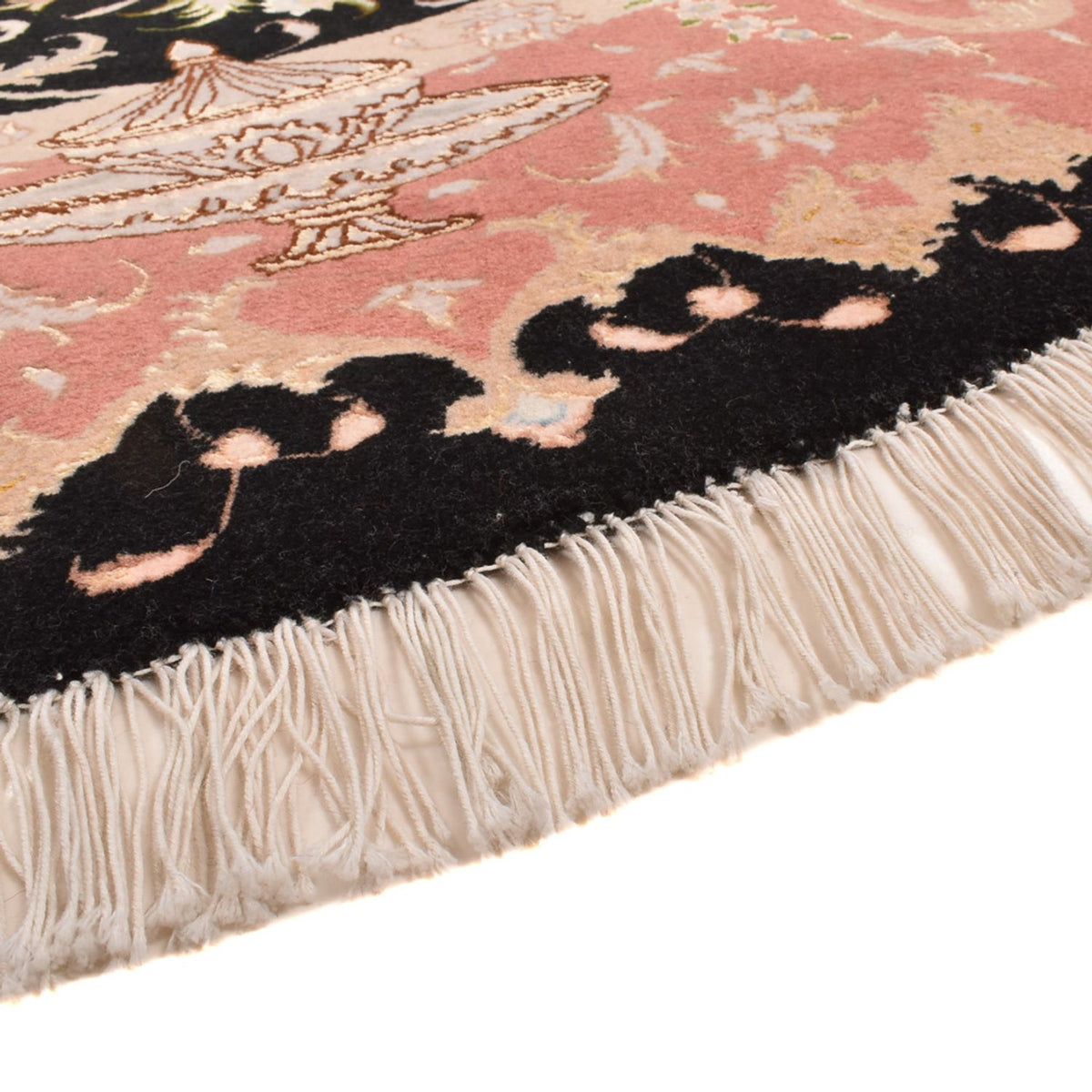 Perzisch tapijt - Tabriz - Premium rond  - 200 x 200 cm - veelkleurig