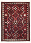 Loribaft Tapijt 222x302cm - Perserteppich Wollteppich - Rechthoekig / Bordeauxrood / 222 x 302 cm Rechthoekig