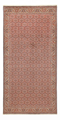 Loper Perzisch tapijt - Bijar - 398 x 202 cm - roest