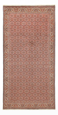 Loper Perzisch tapijt - Bijar - 398 x 202 cm - roest