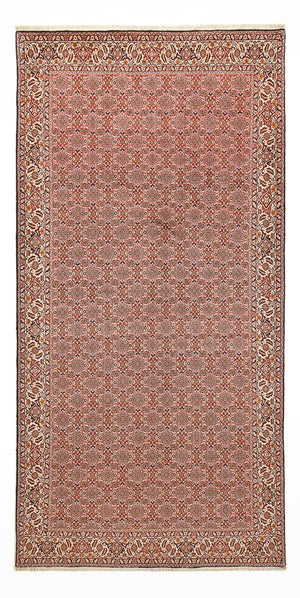Loper Perzisch tapijt - Bijar - 398 x 202 cm - roest