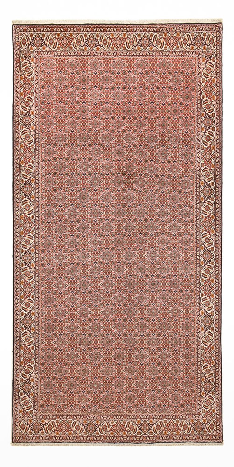 Loper Perzisch tapijt - Bijar - 398 x 202 cm - roest