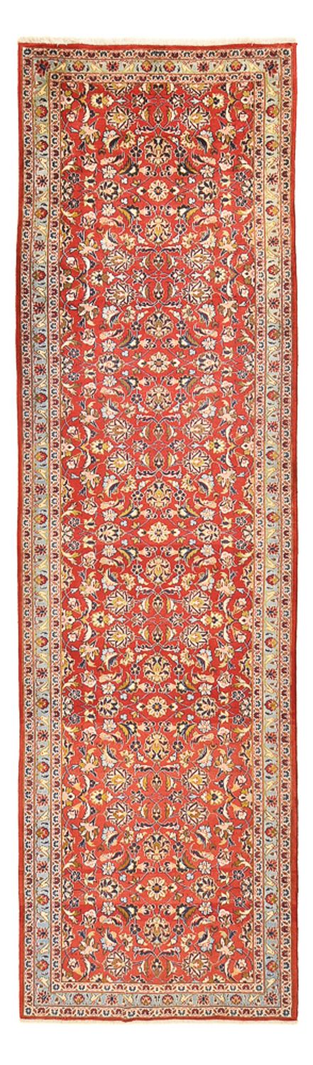 Loper Perzisch tapijt - Keshan - 392 x 110 cm - rood