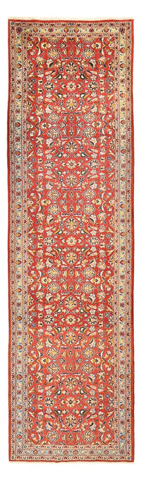Loper Perzisch tapijt - Keshan - 392 x 110 cm - rood