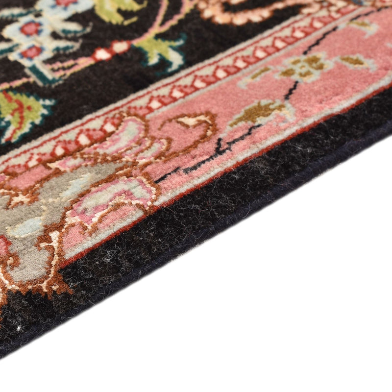 Perzisch tapijt - Tabriz - Royal - 72 x 55 cm - donkerblauw