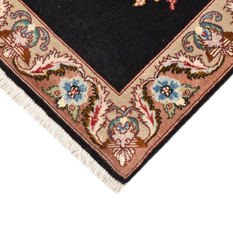 Perzisch tapijt - Tabriz - Royal - 76 x 52 cm - donkerblauw