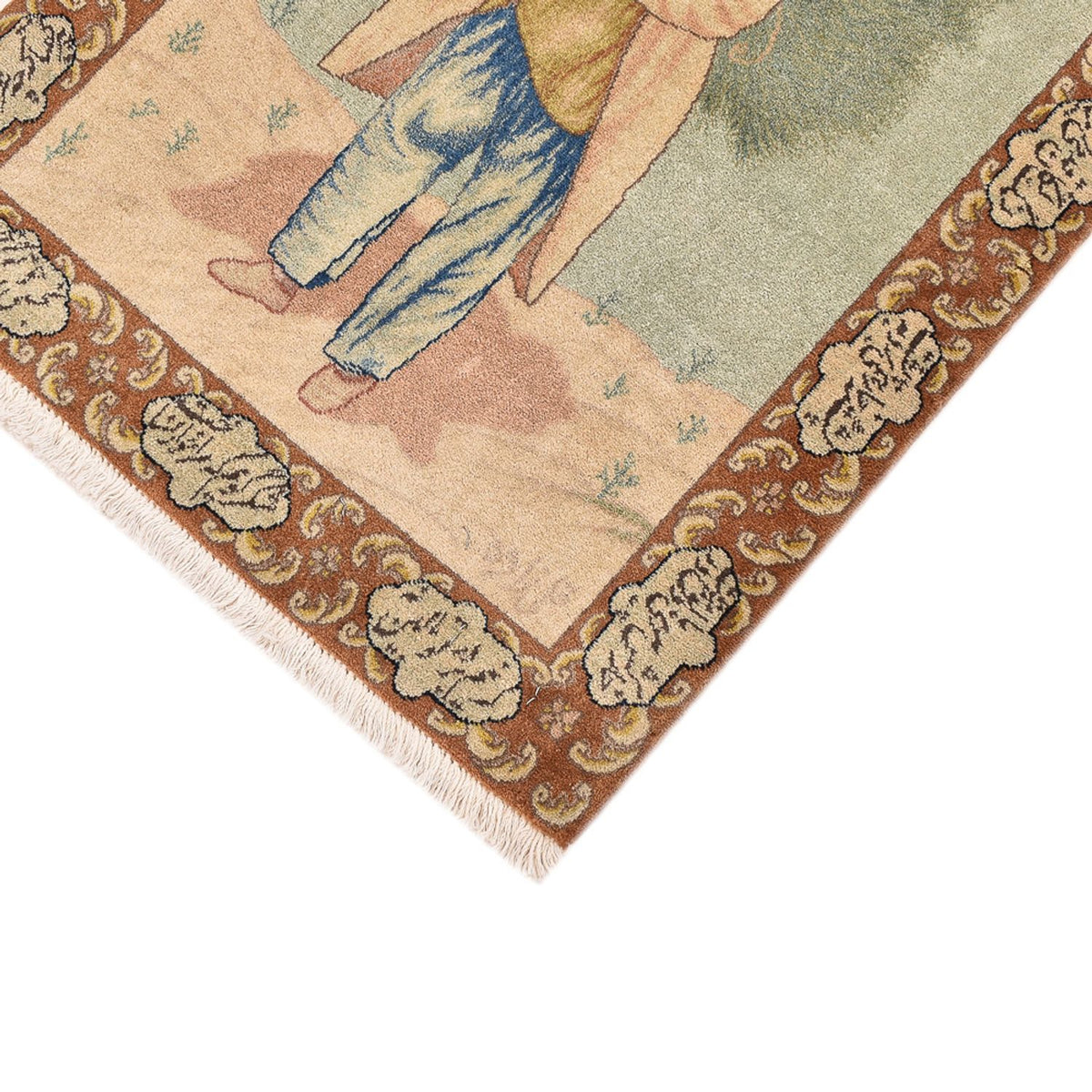 Perzisch tapijt - Tabriz - Royal - 73 x 56 cm - veelkleurig