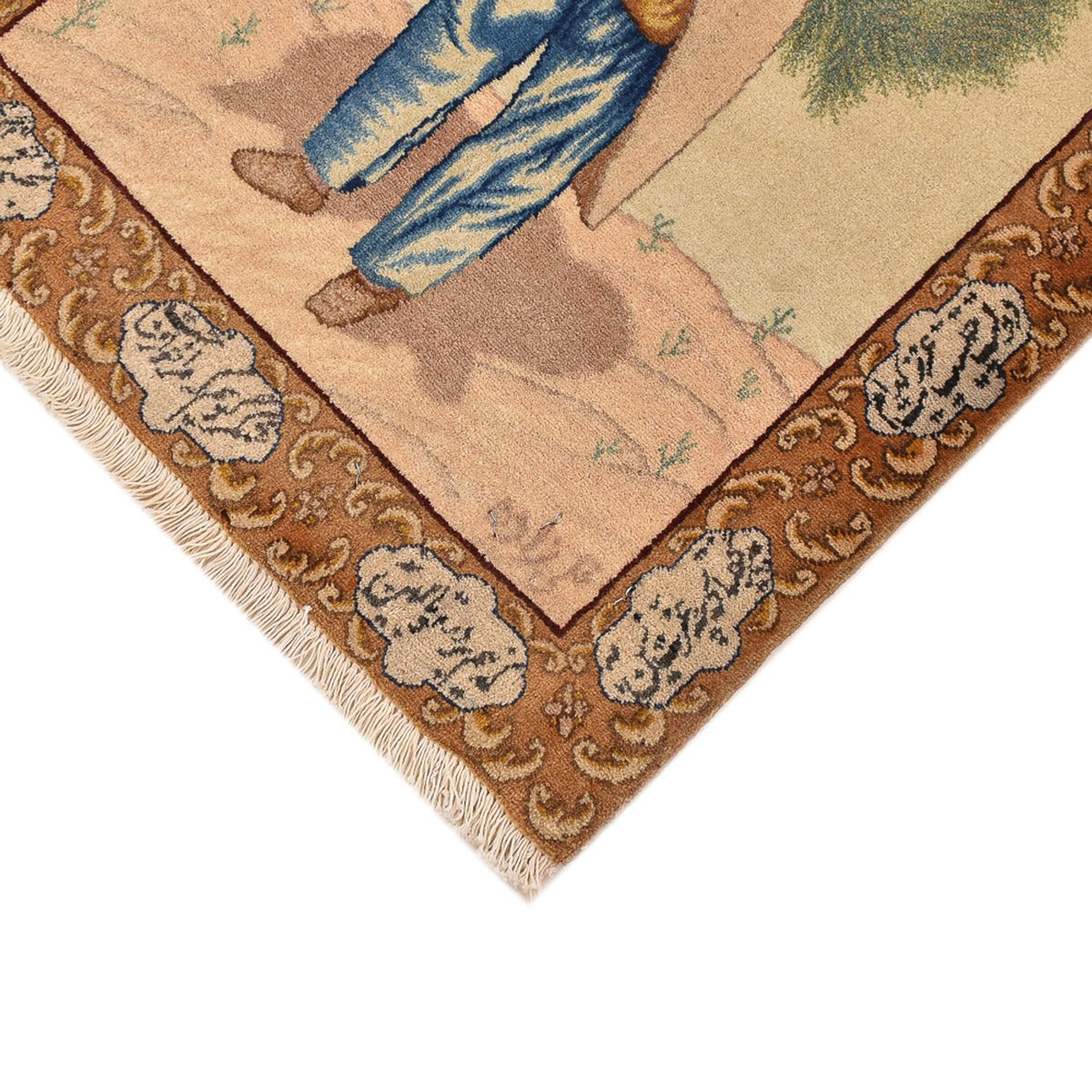 Perzisch tapijt - Tabriz - Royal - 73 x 56 cm - veelkleurig