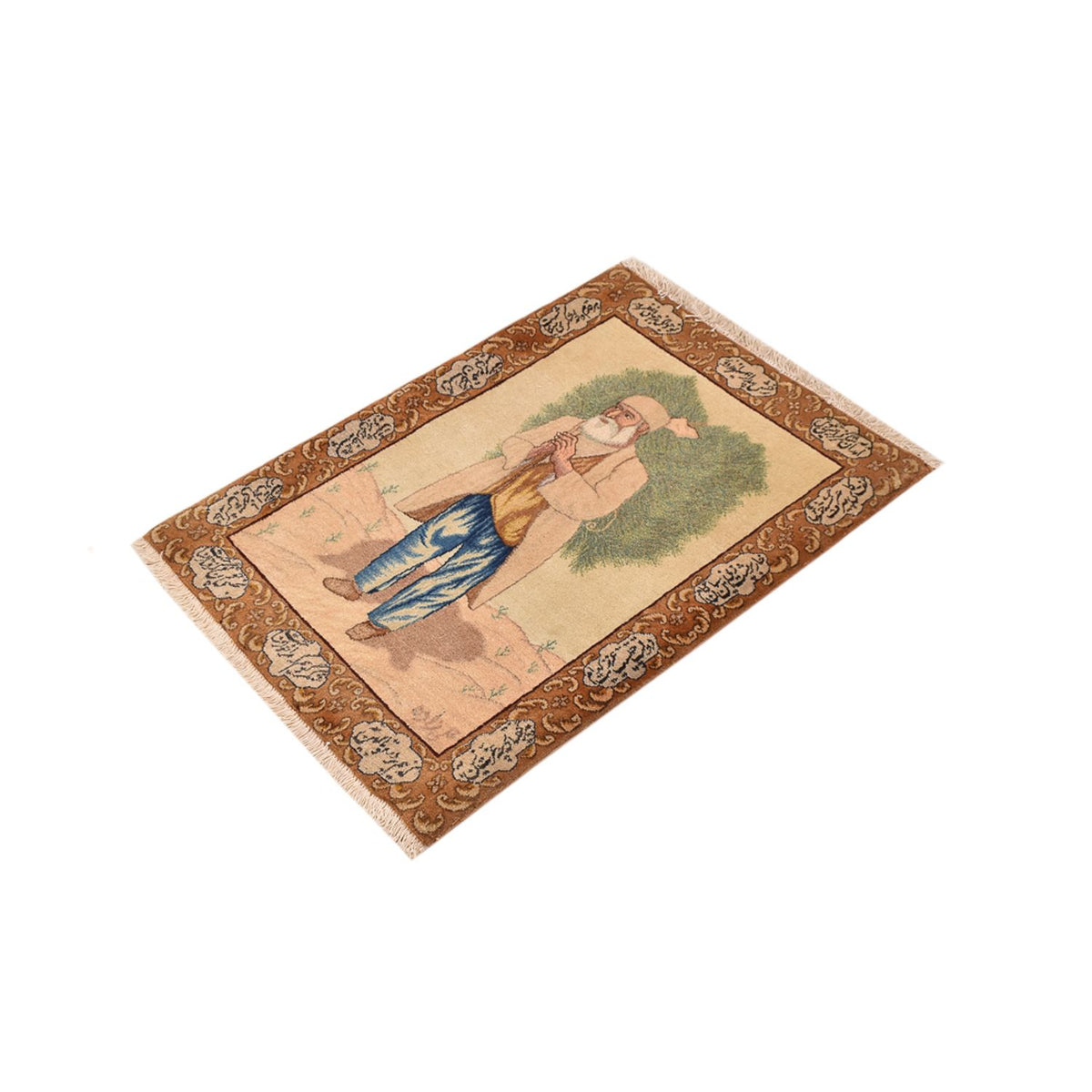 Perzisch tapijt - Tabriz - Royal - 73 x 56 cm - veelkleurig