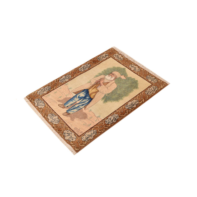 Perzisch tapijt - Tabriz - Royal - 73 x 56 cm - veelkleurig