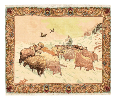 Tabriz - 50 Raj Tapijt 84x110cm - Perzisch tapijt