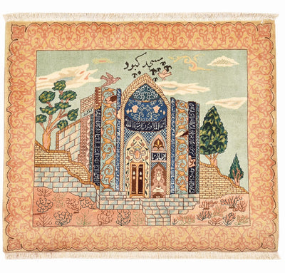 Tabriz - 50 Raj Tapijt 72x87cm - Perzisch tapijt